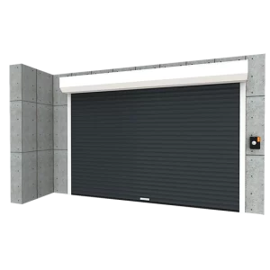 Visuel produit d'une porte de garage enroulable Dooralux