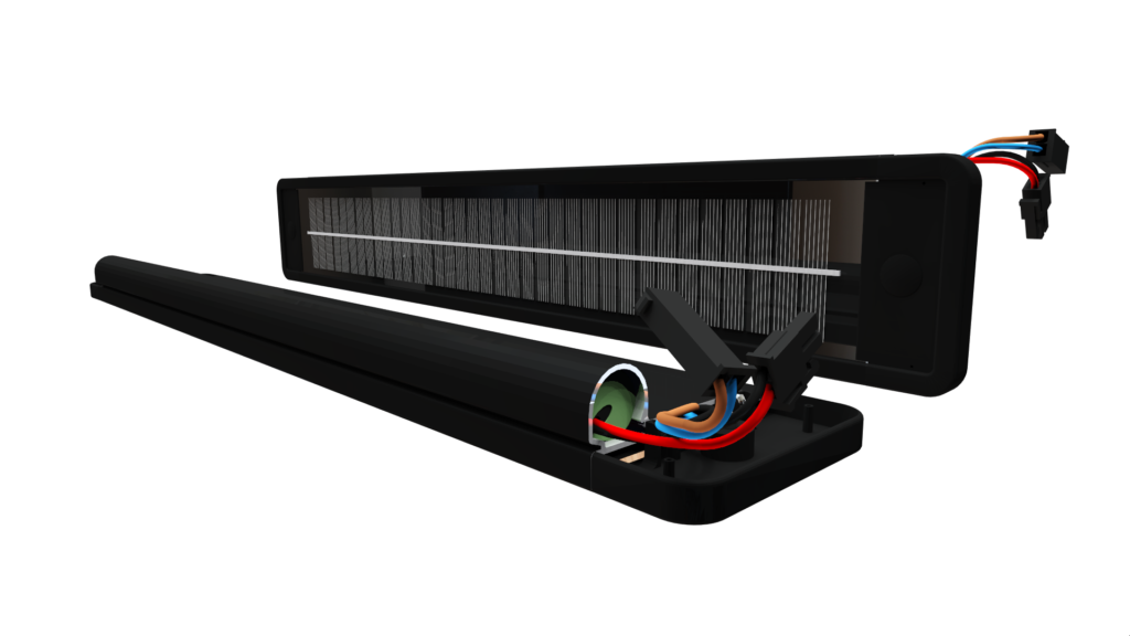 module panneau solaire et batterie pour volets roulants solaires FLIP