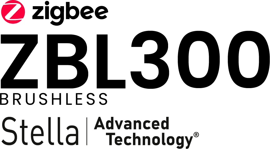 visuel du namming de la motorisation Zigbee ZBL300 Brushless by Stella Advanced Technology